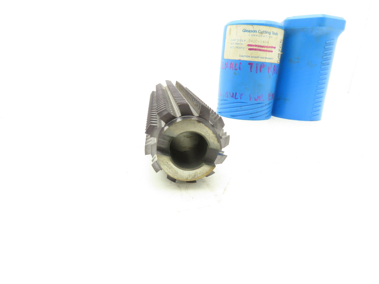 Gleason 34ZC-1404 Gear Hob Cutter 19mm Bore 162mm OAL 25° NPA LA.2°35' RH