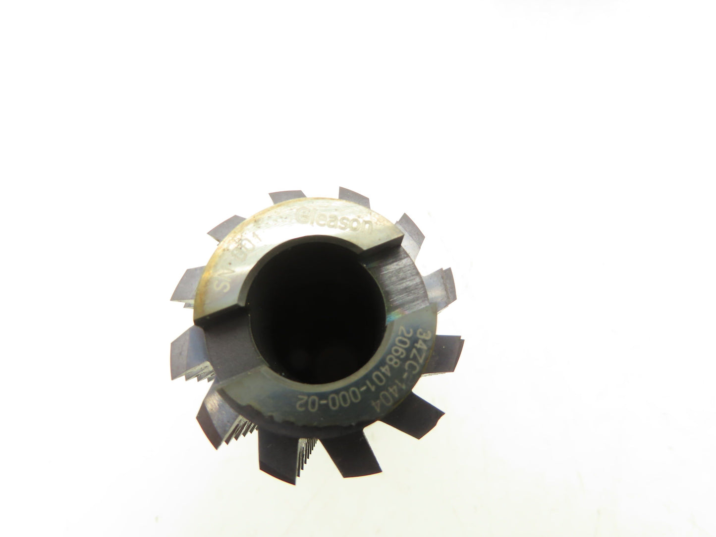 Gleason 34ZC-1404 Gear Hob Cutter 19mm Bore 162mm OAL 25° NPA LA.2°35' RH