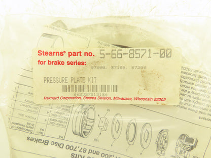 Stearns 5-66-8571-00 Pressure Plate Kit 87000 Series Brake