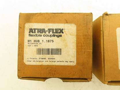 Atra-Flex M1 Hub 1.1875 1.325 Flexible Coupling Mixed Lot of 4