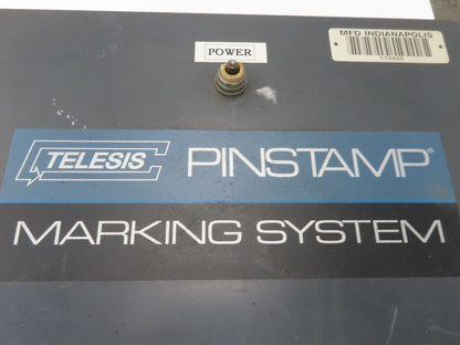 Telesis 14340 Pinstamp Marking System Control Panel Print Head