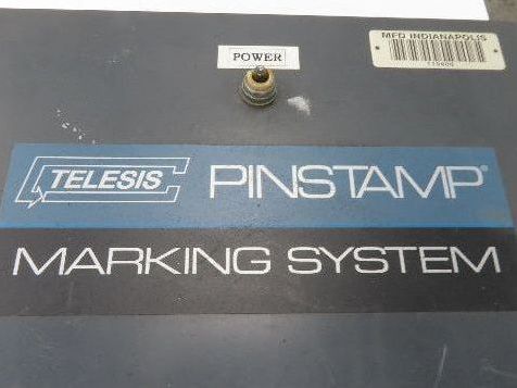 Telesis 14340 Pinstamp Marking System Control Panel Print Head
