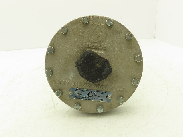 Graco 244740 Air Operated Mastic Fluid Regulator Housing diaphragm 5000psi