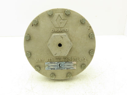 Graco 244740 Air Operated Mastic Fluid Regulator Housing diaphragm 5000psi