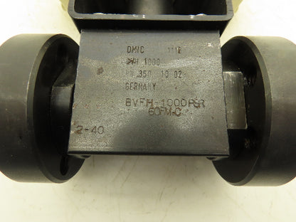 DMIC BVFM-1000 Pneumatic Air Actuated Ball Valve 1" Flanged Spring Return