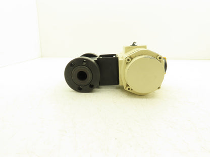 DMIC BVFM-1000 Pneumatic Air Actuated Ball Valve 1" Flanged Spring Return