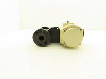 DMIC BVFM-1000 Pneumatic Air Actuated Ball Valve 1" Flanged Spring Return