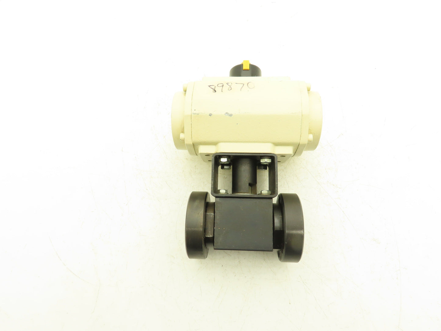 DMIC BVFM-1000 Pneumatic Air Actuated Ball Valve 1" Flanged Spring Return