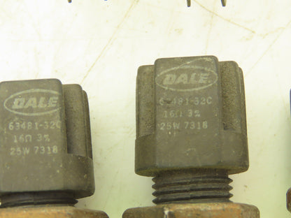 Dale 7318 Resistor 16 Ohm 3% 25W Lot of 10 Mixed 7318 & 7825 &7332