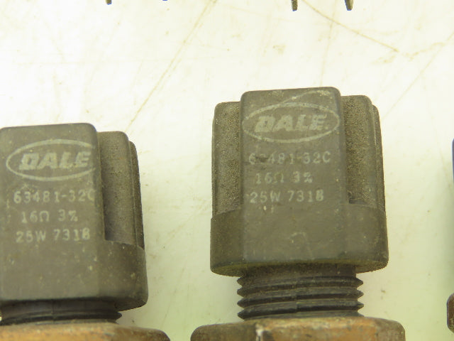 Dale 7318 Resistor 16 Ohm 3% 25W Lot of 10 Mixed 7318 & 7825 &7332