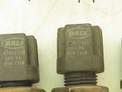 Dale 7318 Resistor 16 Ohm 3% 25W Lot of 10 Mixed 7318 & 7825 &7332