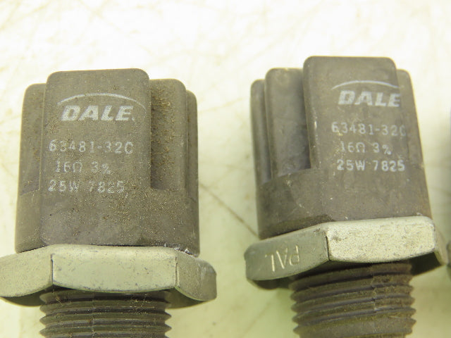 Dale 7318 Resistor 16 Ohm 3% 25W Lot of 10 Mixed 7318 & 7825 &7332