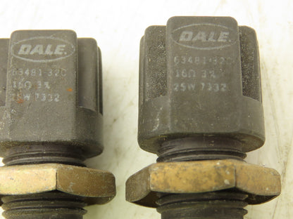 Dale 7318 Resistor 16 Ohm 3% 25W Lot of 10 Mixed 7318 & 7825 &7332