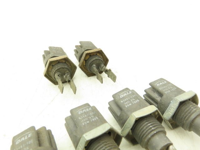 Dale 7318 Resistor 16 Ohm 3% 25W Lot of 10 Mixed 7318 & 7825 &7332