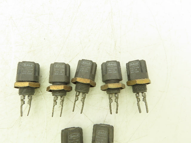 Dale Resistor 10 OHM 6 OHM .1 OHM 3% Mixed Lot of 8