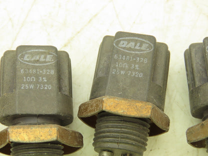 Dale Resistor 10 OHM 6 OHM .1 OHM 3% Mixed Lot of 8