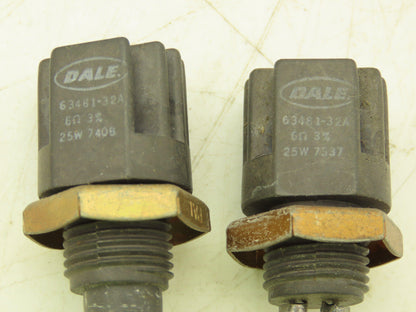 Dale Resistor 10 OHM 6 OHM .1 OHM 3% Mixed Lot of 8