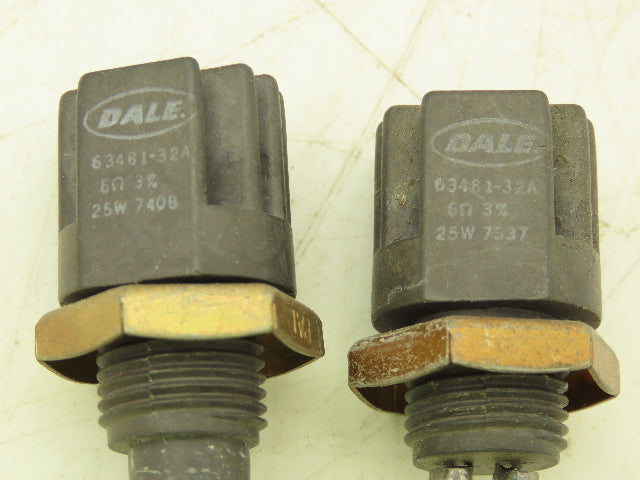 Dale Resistor 10 OHM 6 OHM .1 OHM 3% Mixed Lot of 8