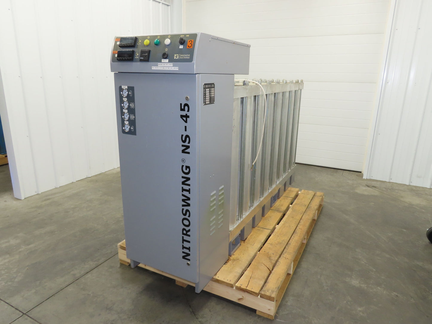 Noxerior NA-45 Nitroswing Modular PSA Nitrogen Generator 100PSIG 415SCFH 99.99%