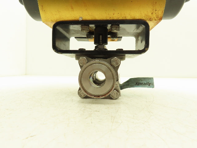 Hytork PBM-1" Stainless 2-Way Valve Tri-Clamp Pneumatic Actuator Genesis GSI 64B
