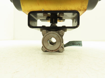 Hytork PBM-1" Stainless 2-Way Valve Tri-Clamp Pneumatic Actuator Genesis GSI 64B