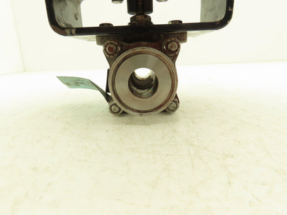 Hytork PBM-1" Stainless 2-Way Valve Tri-Clamp Pneumatic Actuator Genesis GSI 64B