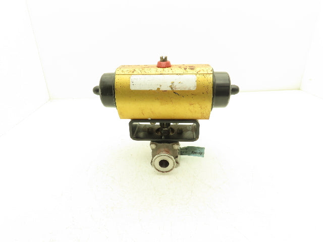 Hytork PBM-1" Stainless 2-Way Valve Tri-Clamp Pneumatic Actuator Genesis GSI 64B