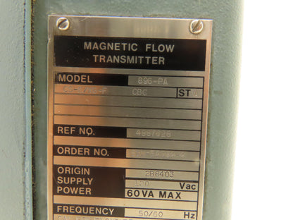 Foxboro 896-PA-CS-E/XG-F Magnetic Flow Transmitter 120V 60VA