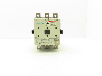 Siemens 3TF56 Motor Starter Contactor  400A-600VAC Max Size 5 120V Coil