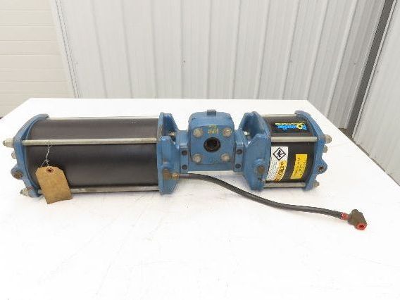 DeZURIK R1-SC6-D-60 PowerRac Cylinder Pneumatic Actuator PEC Eccentric Valves