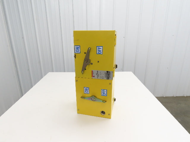 Cutler Hammer 377D993G01 Fused Busway Disconnect 3PH to 1PH Transformer 15A 115V