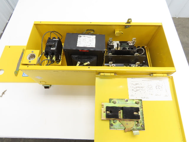 Cutler Hammer 377D993G01 Fused Busway Disconnect 3PH to 1PH Transformer 15A 115V