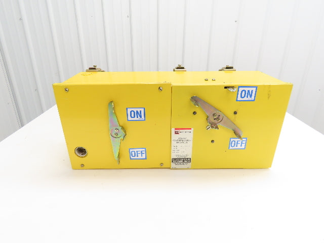 Cutler Hammer 377D993G01 Fused Busway Disconnect 3PH to 1PH Transformer 15A 115V