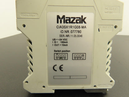 Mazak CIA3SX1R1G08-MA Interface Adaptor 24vDC IP20 DIN Mountable