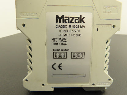 Mazak CIA3SX1R1G08-MA Interface Adaptor 24vDC IP20 DIN Mountable