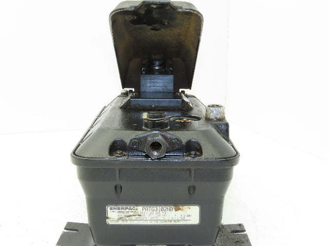 Enerpac Turbo II Air Powered Hydraulic Pump 5000psi Max 25-125psi Air pressure