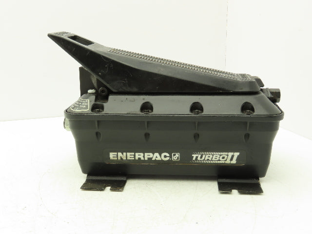 Enerpac Turbo II Air Powered Hydraulic Pump 5000psi Max 25-125psi Air pressure