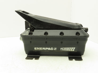 Enerpac Turbo II Air Powered Hydraulic Pump 5000psi Max 25-125psi Air pressure