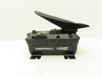 Enerpac Turbo II Air Powered Hydraulic Pump 5000psi Max 25-125psi Air pressure