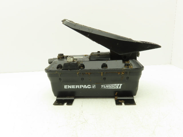Enerpac Turbo II Air Powered Hydraulic Pump 5000psi Max 25-125psi Air pressure