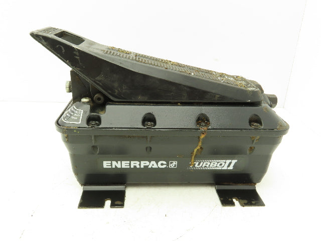 Enerpac Turbo II Air Powered Hydraulic Pump 5000psi Max 25-125psi Air pressure