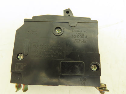 Square D QOB Circuit Breaker 10/20A 8-14AWG 1Ph 120/240v Mixed Lot of 26