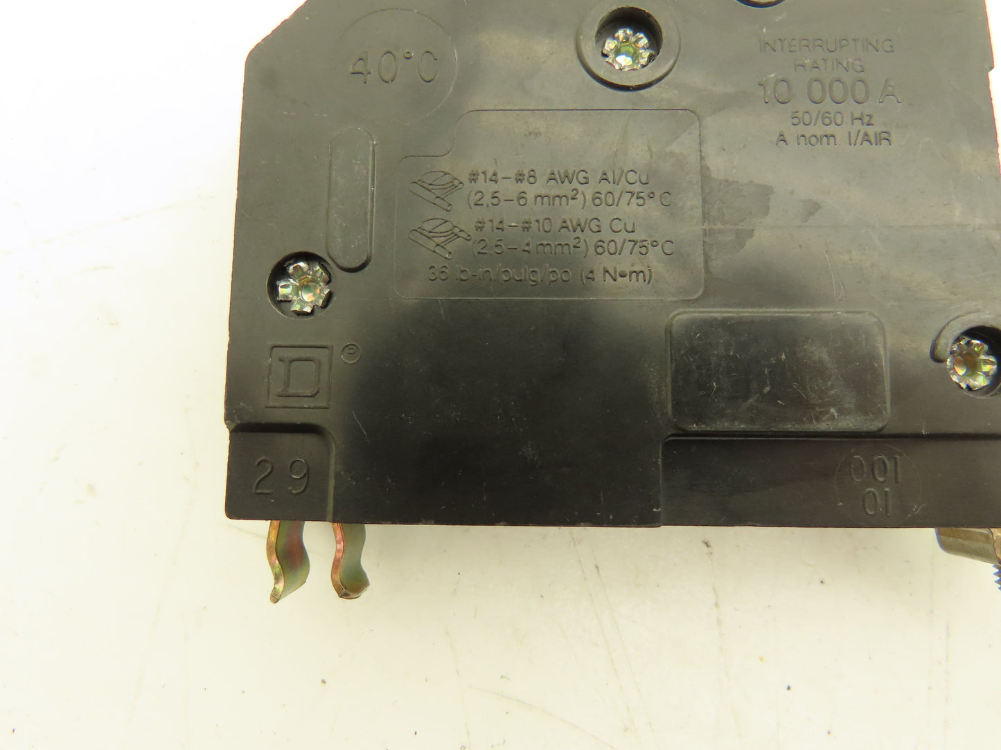 Square D QOB Circuit Breaker 10/20A 8-14AWG 1Ph 120/240v Mixed Lot of 26