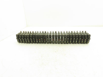 Square D QOB Circuit Breaker 10/20A 8-14AWG 1Ph 120/240v Mixed Lot of 26