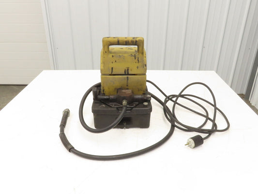 Enerpac PUJ1200B Hydraulic Pump 10000psi 1/2Hp with 3-Way Valve 115V 1PH