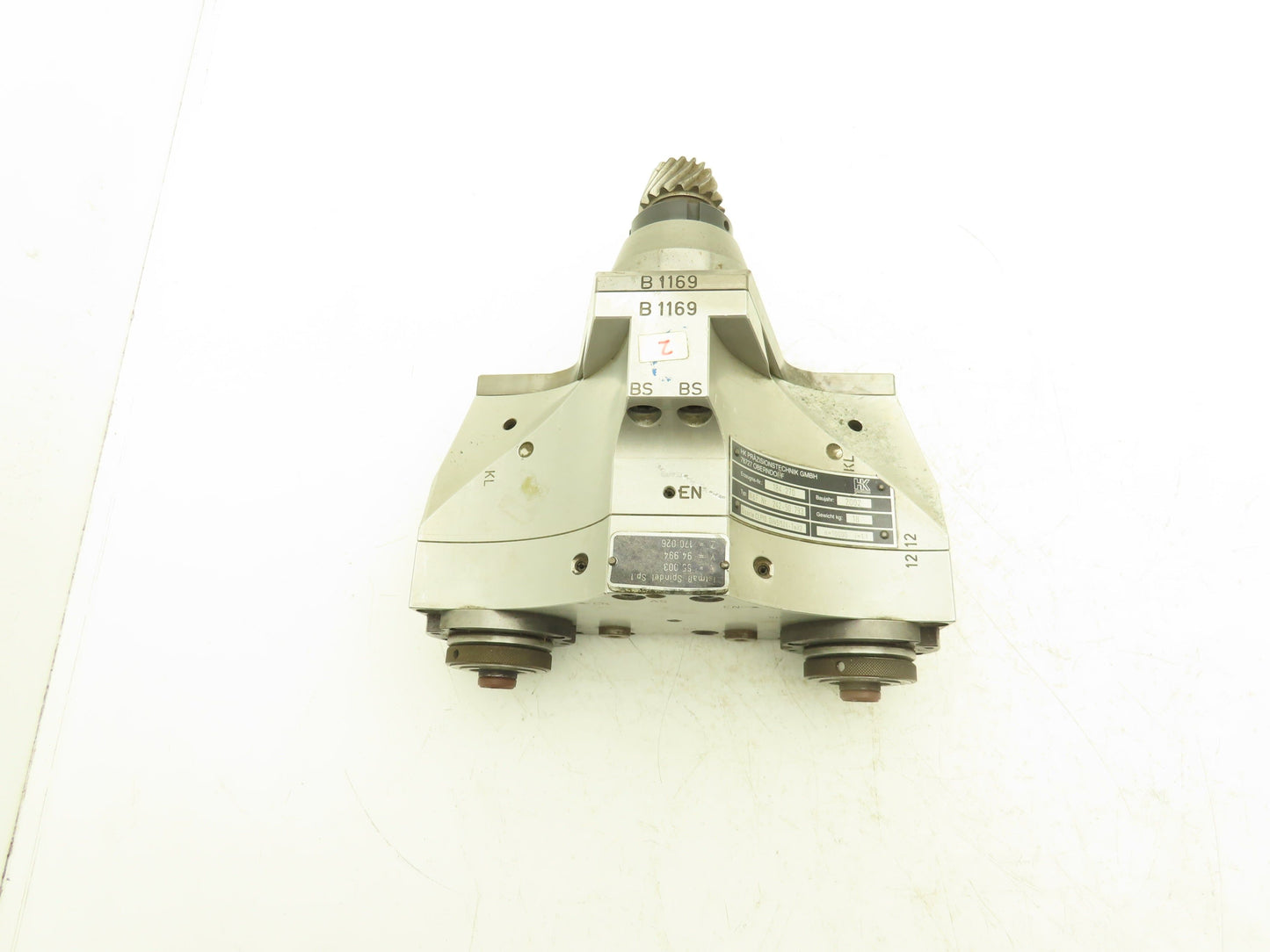 HZ Prazisionstechnik GMBH 242-50 793 Spindle Head Gearbox 1:1 Reducer CLP10