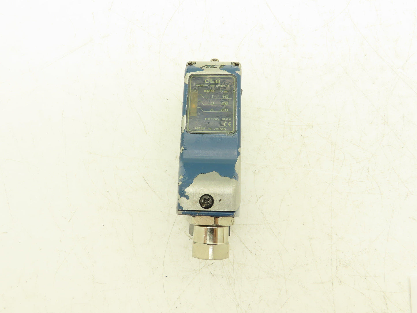 ACT Electric CE6 Pressure Switch 20T80 IP66 6Mpa/60Bar Ser K
