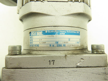 Ai-esu Welding Electrode Tip Dresser 220V 3PH SM-Cyclo Gearmotor