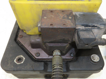 Enerpac PUJ1201B Hydraulic Pump 10000psi 1/2Hp with 3-Way Valve 115V 1PH