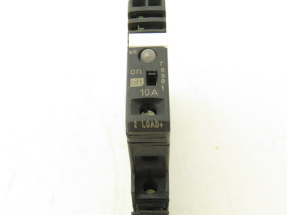E-T-A ESX10-TB-101-DC24V-10A Circuit Breaker Protector 24VDC 10 Amp DIN Rail ETA